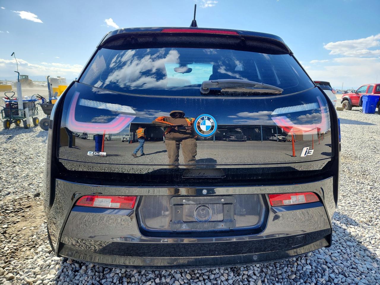 2015 Bmw I3 Rex Gray vin: WBY1Z4C54FV504411
