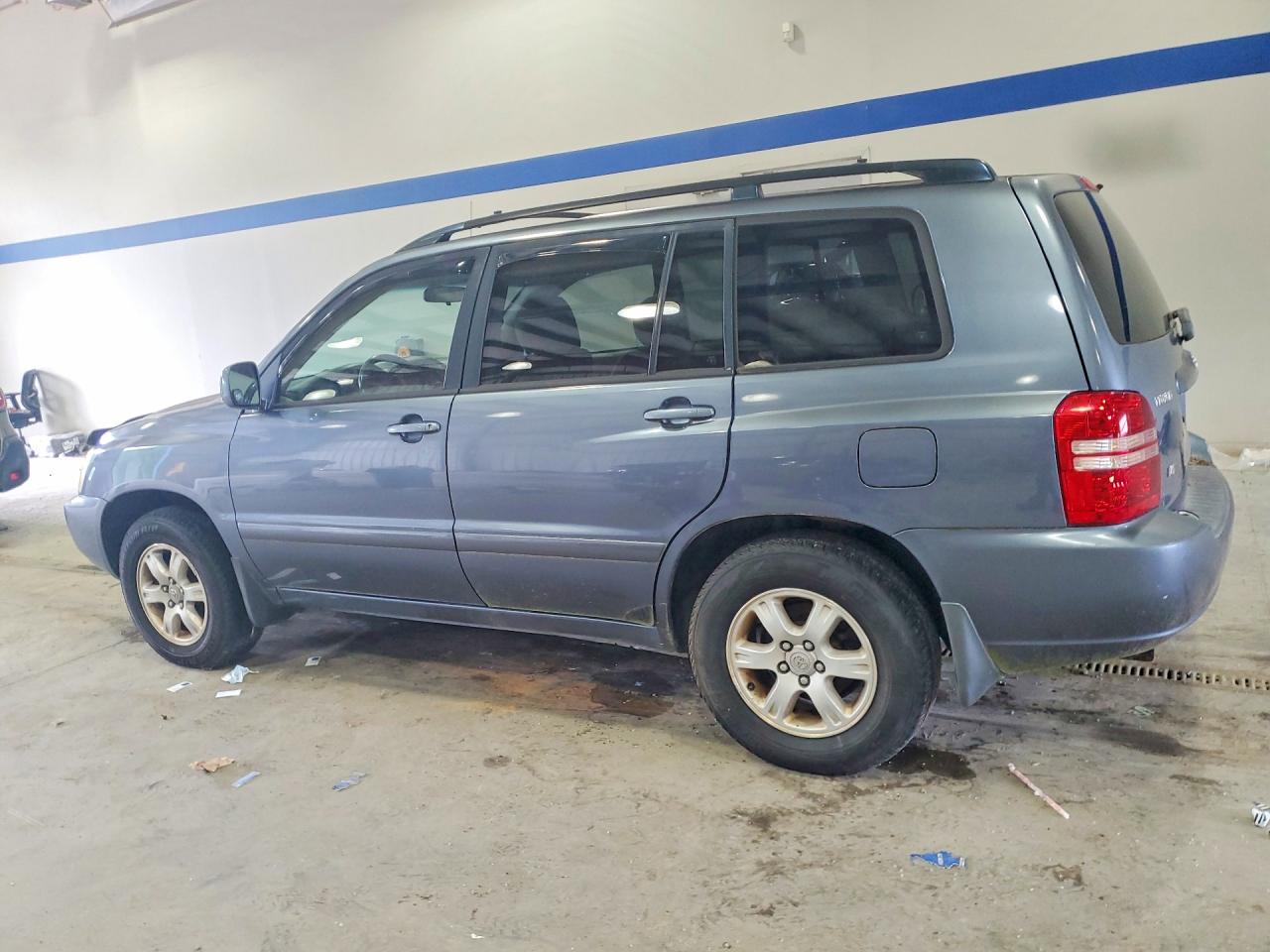 2003 Toyota Highlander Limited Синий vin: JTEGF21A130117151
