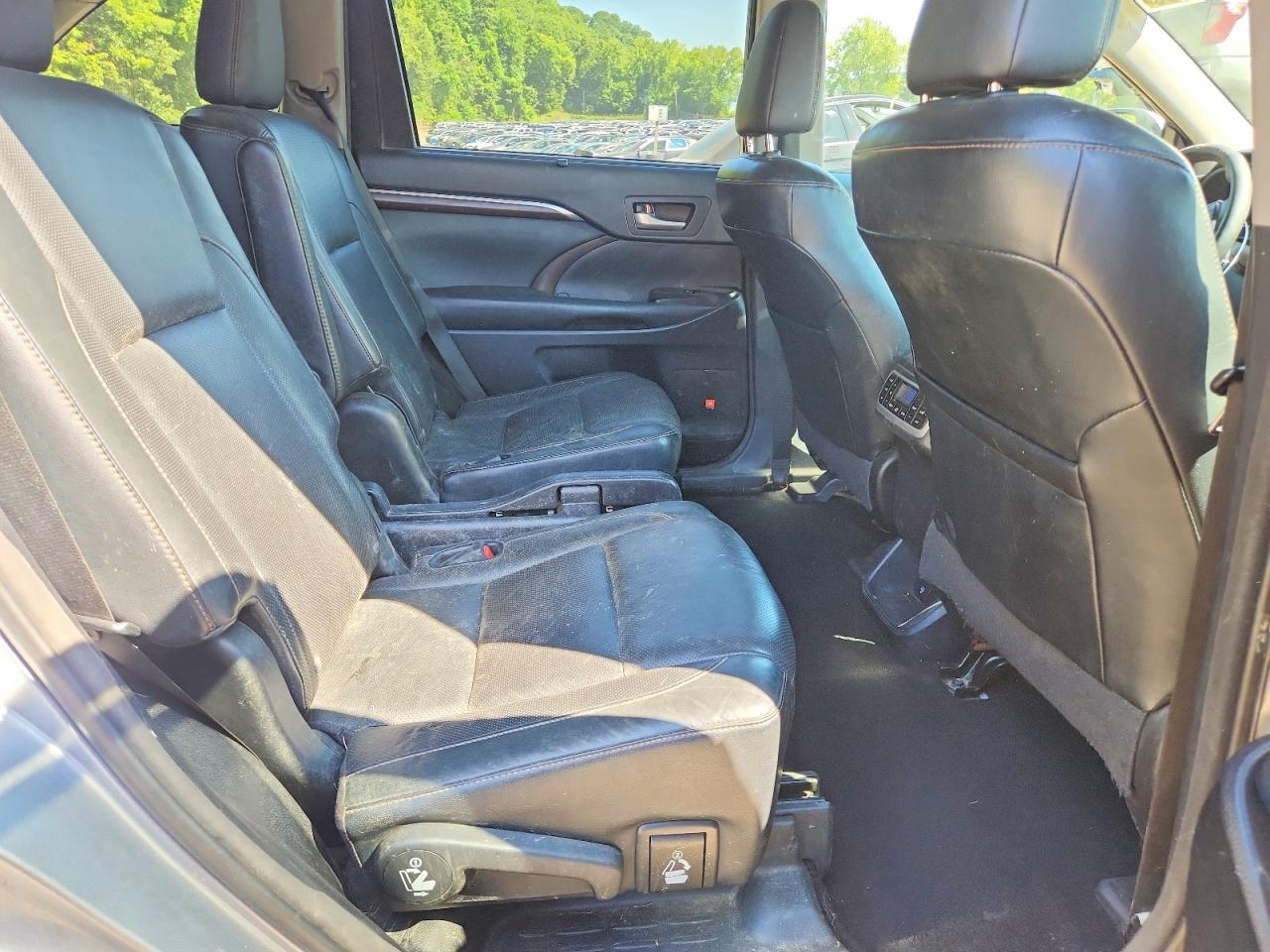 2015 Toyota Highlander Hybrid Limited Platinum Серебряный vin: 5TDDCRFH0FS008146