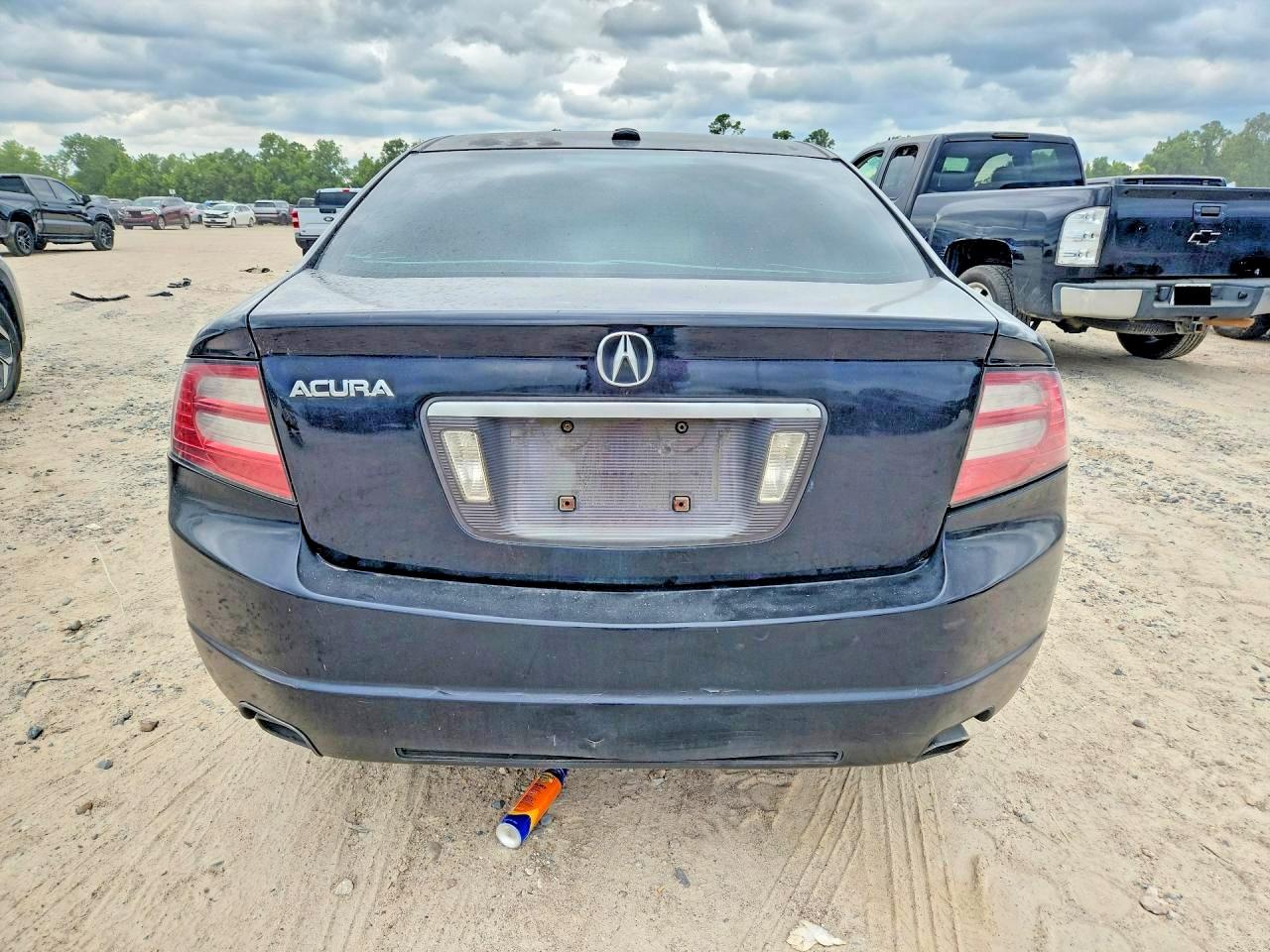 2007 Acura Tl Черный vin: 19UUA66207A019647
