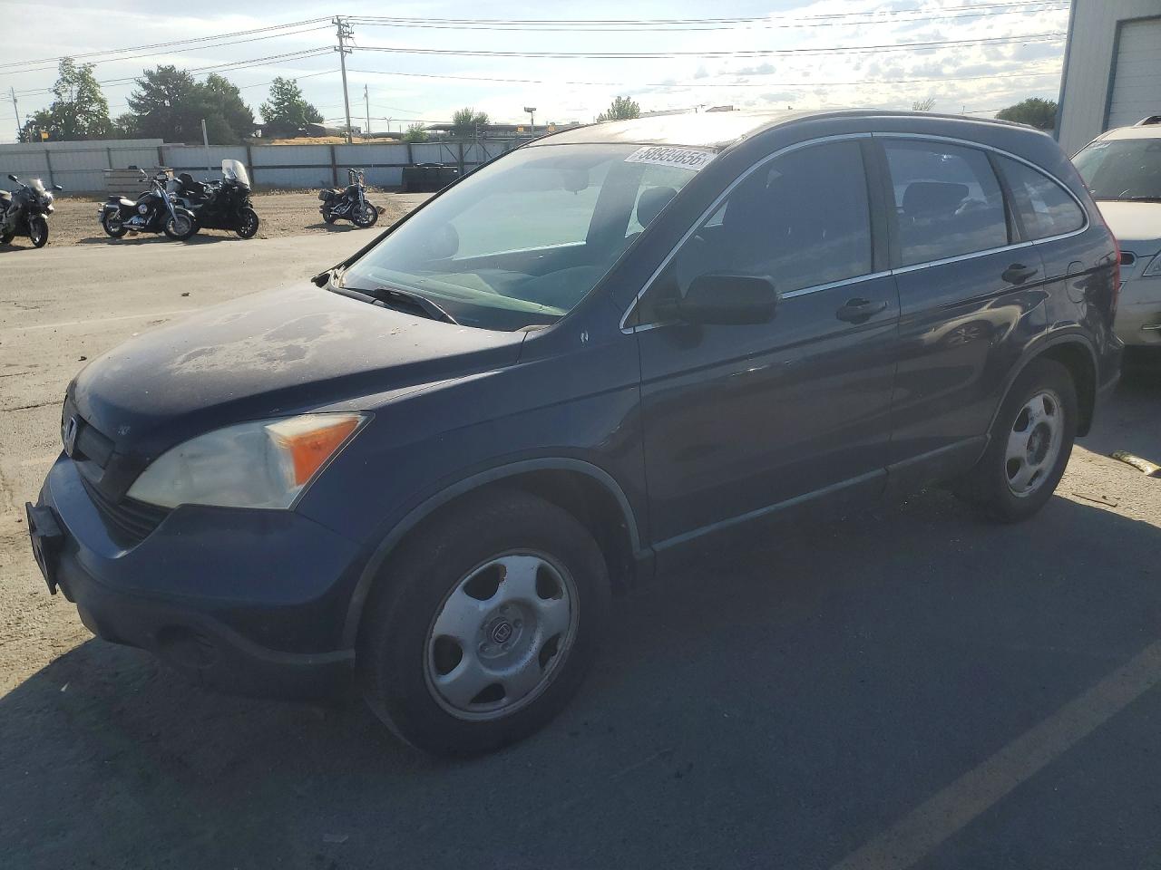 2009 Honda Cr-v Lx Синий vin: JHLRE48359C018278