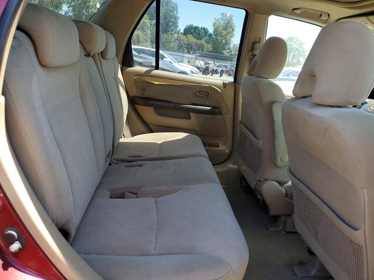 2006 Honda Cr-v Ex Red vin: JHLRD78846C046858
