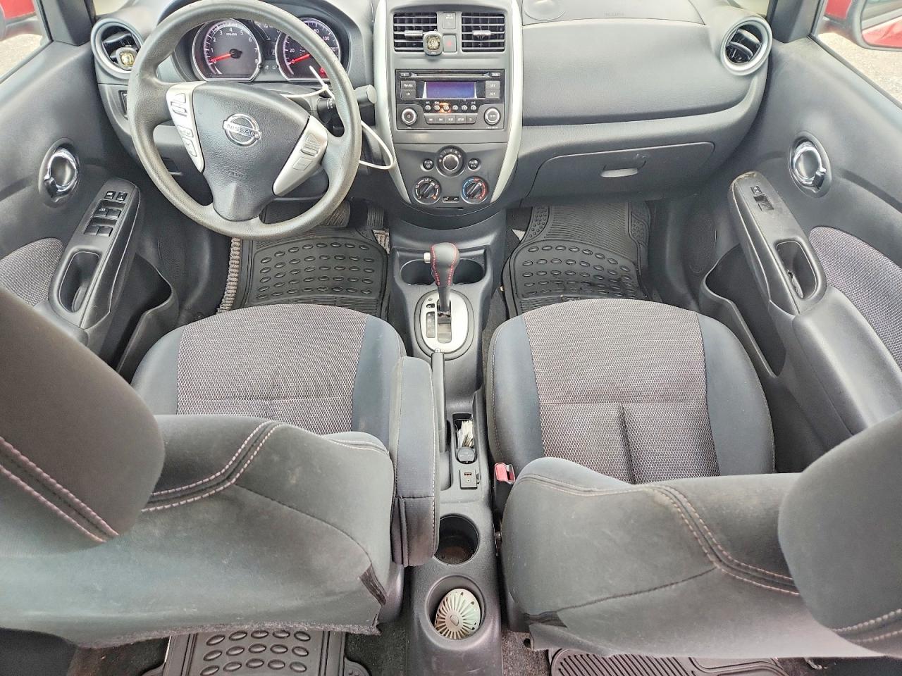 2015 Nissan Versa 1.6 Sv Red vin: 3N1CN7AP0FL933334