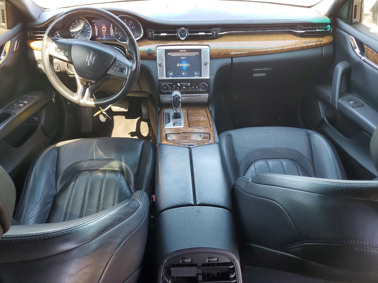 2014 Maserati Quattroporte S White vin: ZAM56RRA3E1126094
