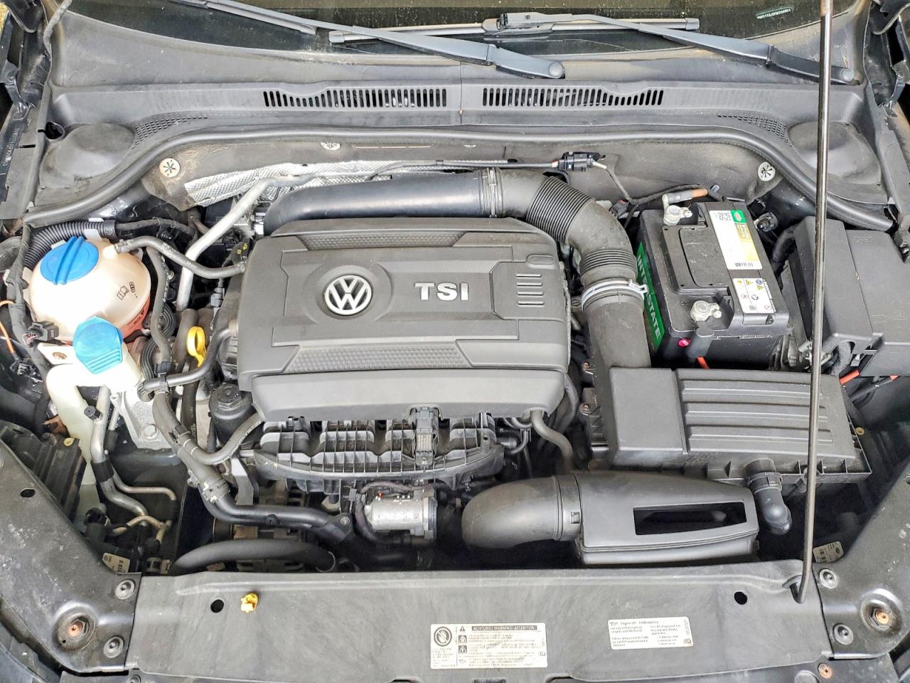 2015 Volkswagen Jetta Se Black vin: 3VWD17AJ0FM290953
