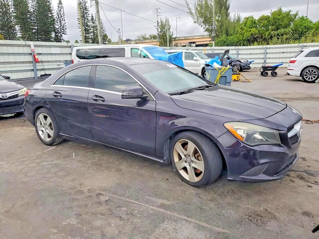 2015 Mercedes-benz Cla 250 Purple vin: WDDSJ4EB8FN254452