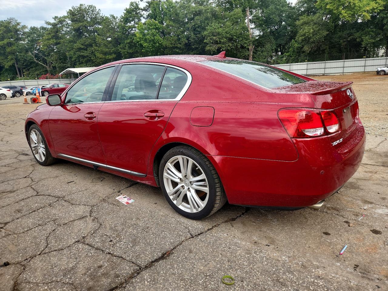 2007 Lexus Gs 450h Red vin: JTHBC96S375006707