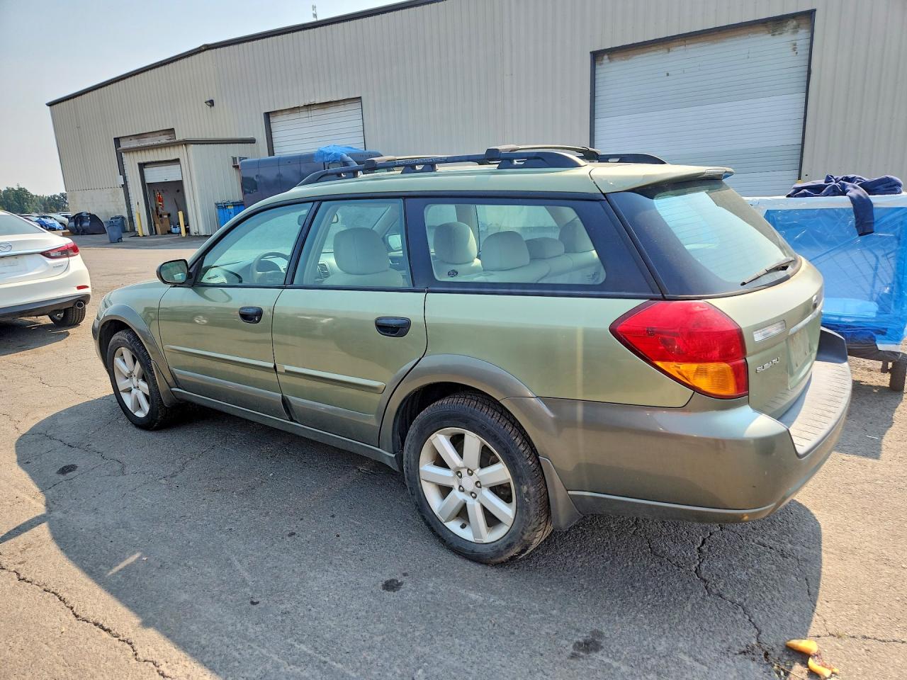 2007 Subaru Outback Outback 2.5i Green vin: 4S4BP61C776325635