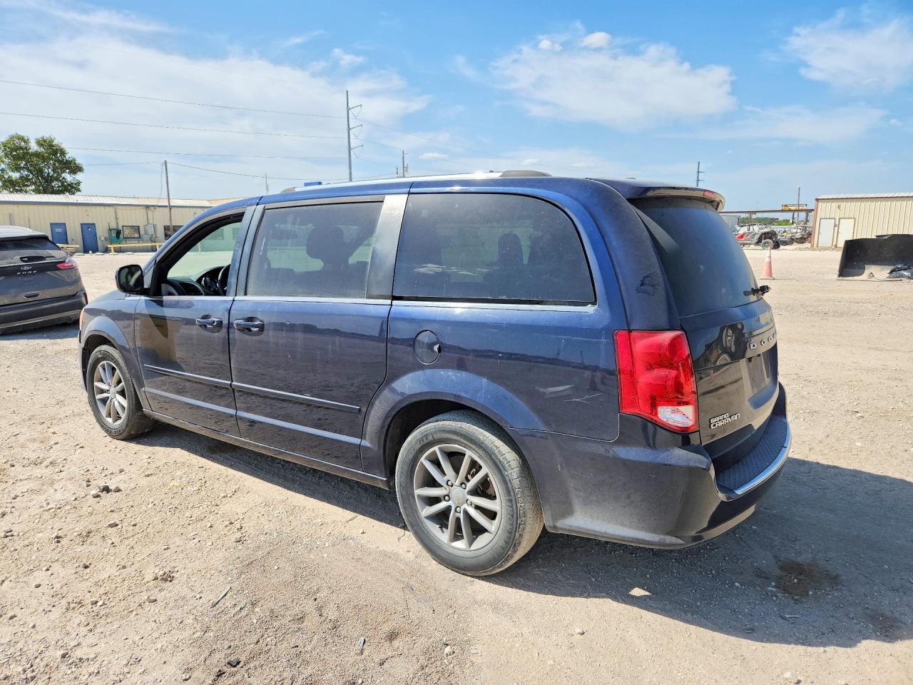 2015 Dodge Grand Caravan Sxt Blue vin: 2C4RDGCG4FR738055