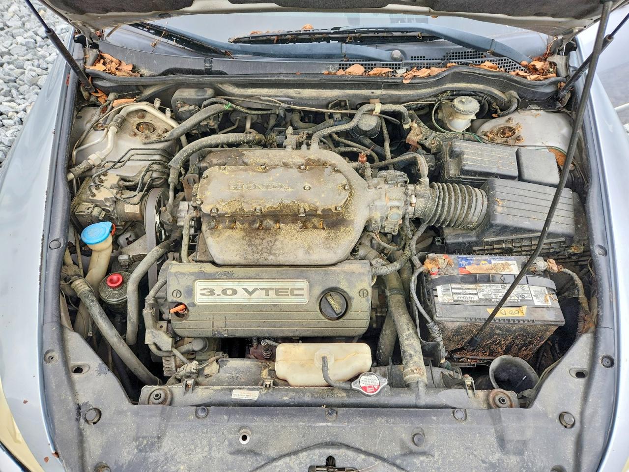 2004 Honda Accord Ex Silver vin: 1HGCM66504A104741