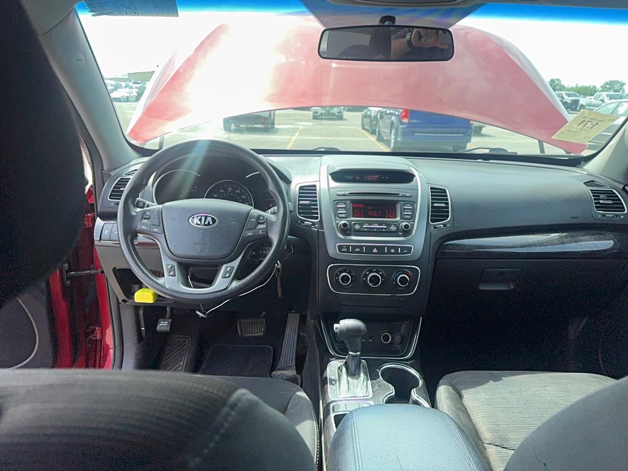 2014 Kia Sorento Lx Red vin: 5XYKT3A68EG514040