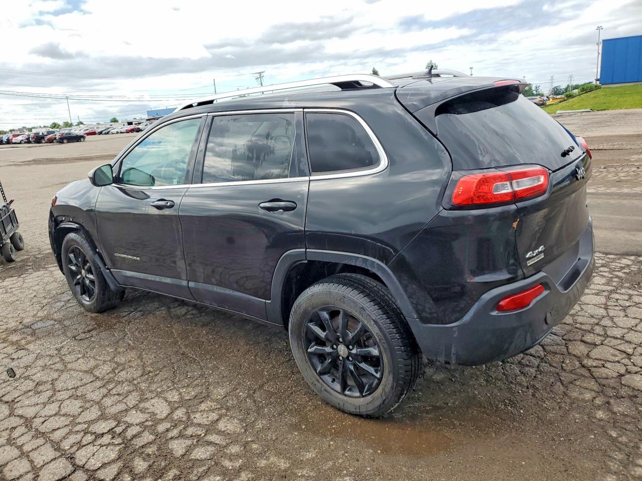 2014 Jeep Cherokee Latitude Black vin: 1C4PJMCS6EW269821