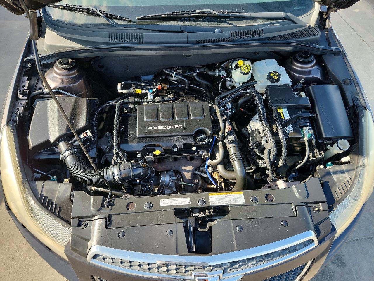 2014 Chevrolet Cruze Lt Серый vin: 1G1PE5SB1E7327736