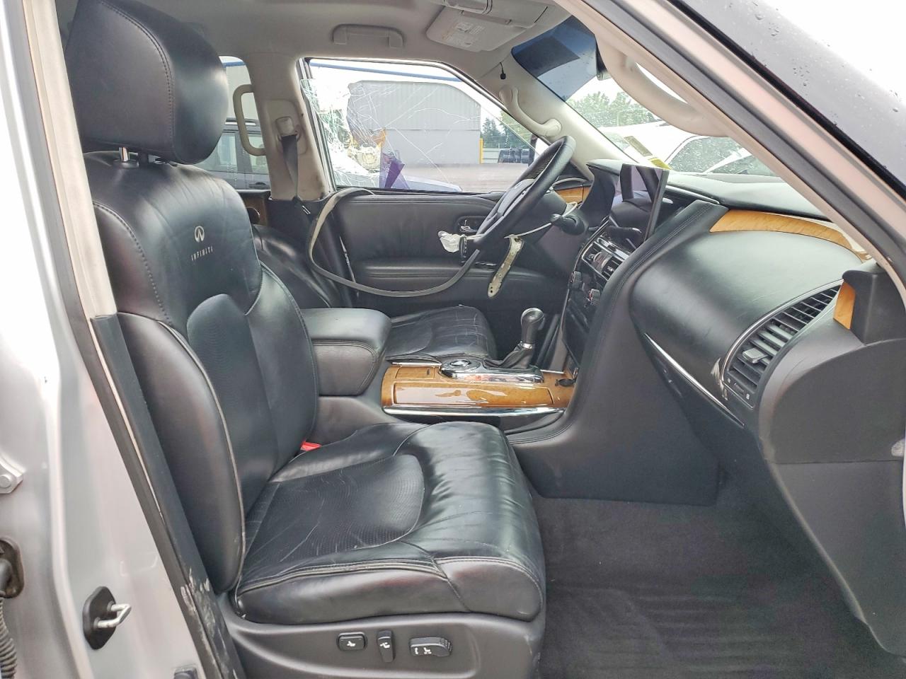 2011 Infiniti Qx56 Base Silver vin: JN8AZ2ND8B9701521