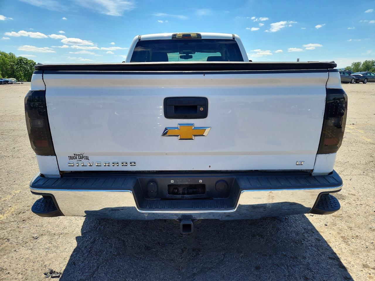 2014 Chevrolet Silverado K1500 Lt White vin: 1GCVKREC8EZ197364