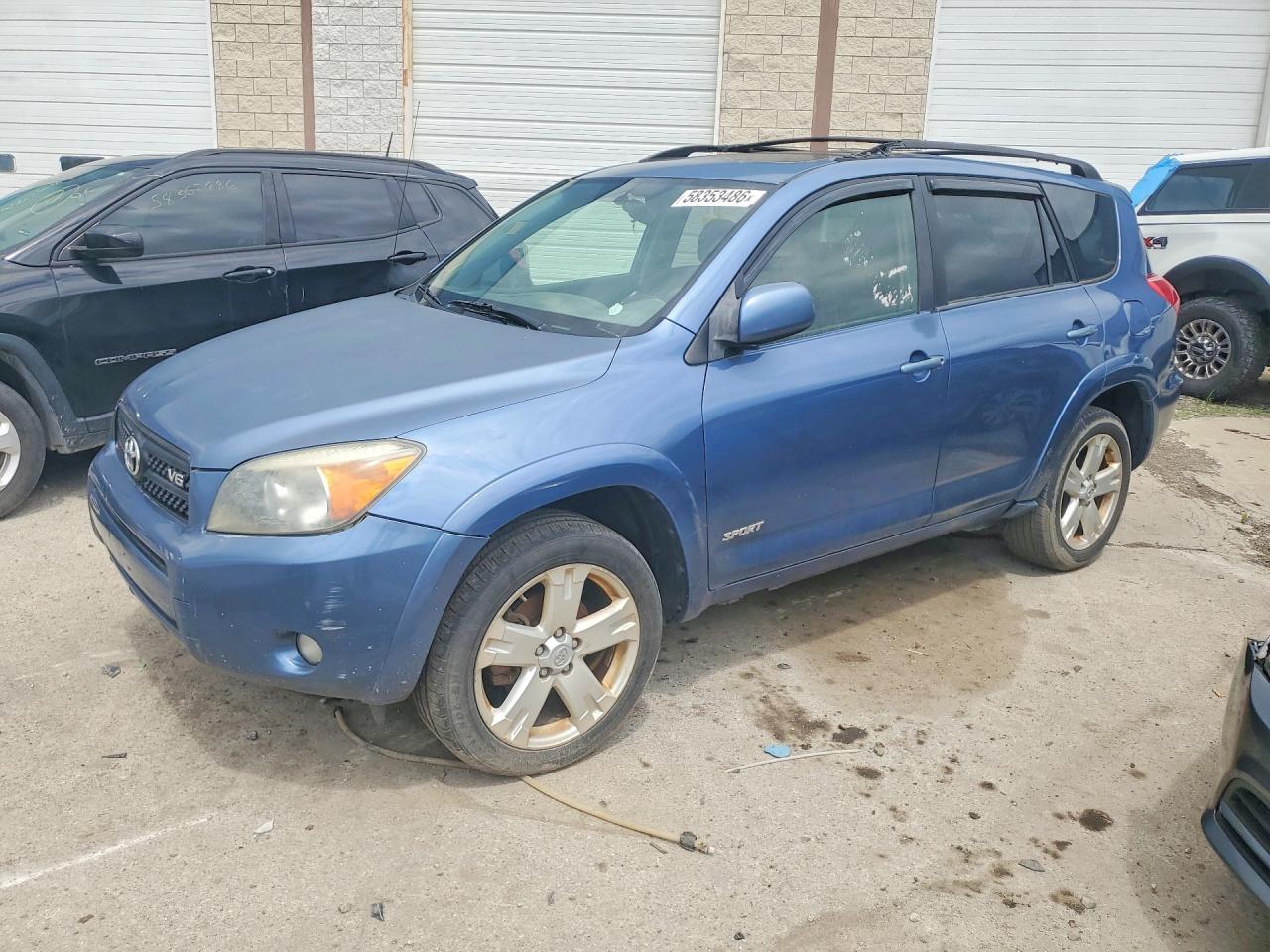 2007 Toyota Rav4 Sport Blue vin: JTMBK32V275020079