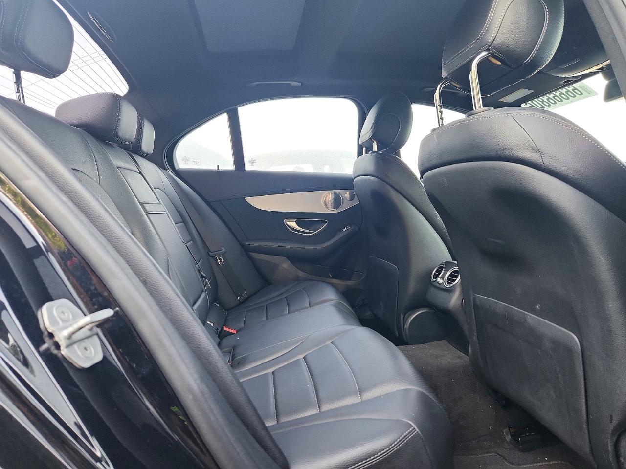 2015 Mercedes-benz C 400 4matic Black vin: 55SWF6GB3FU063296