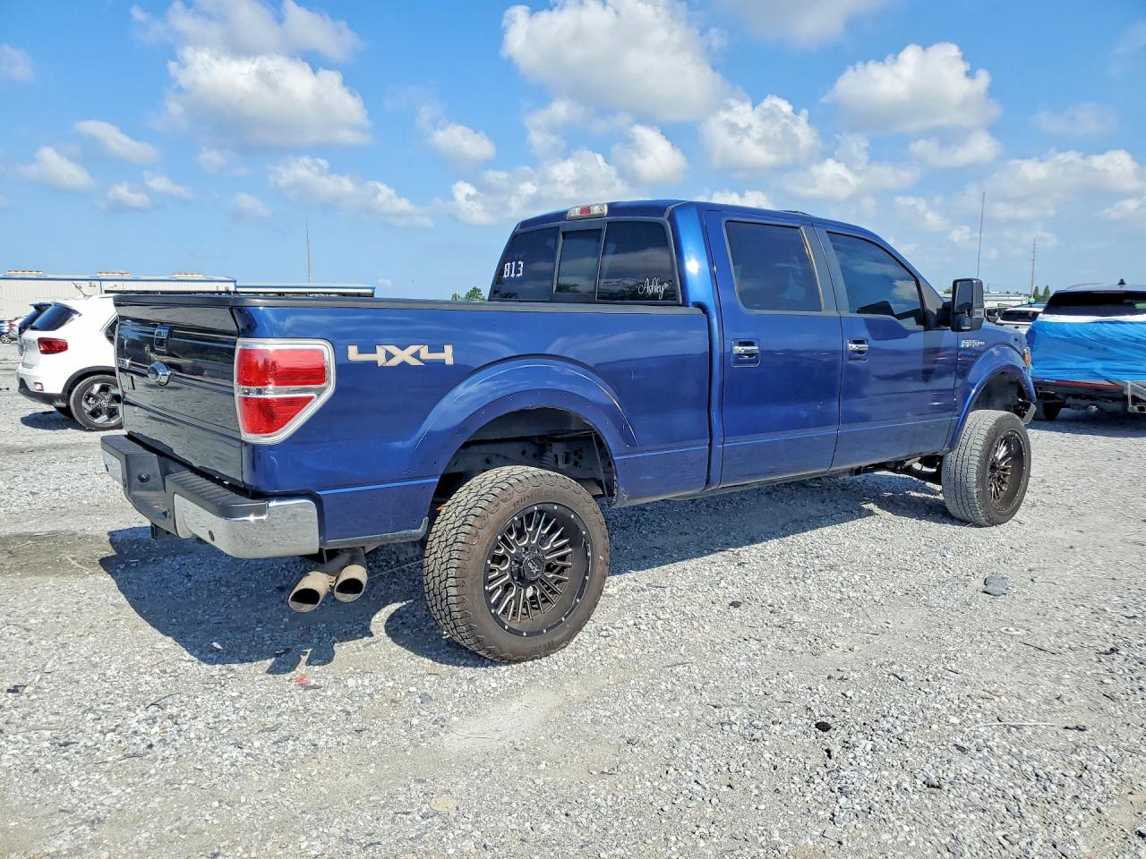 2011 Ford F150 Supercrew Blue vin: 1FTFW1EF1BFB60044