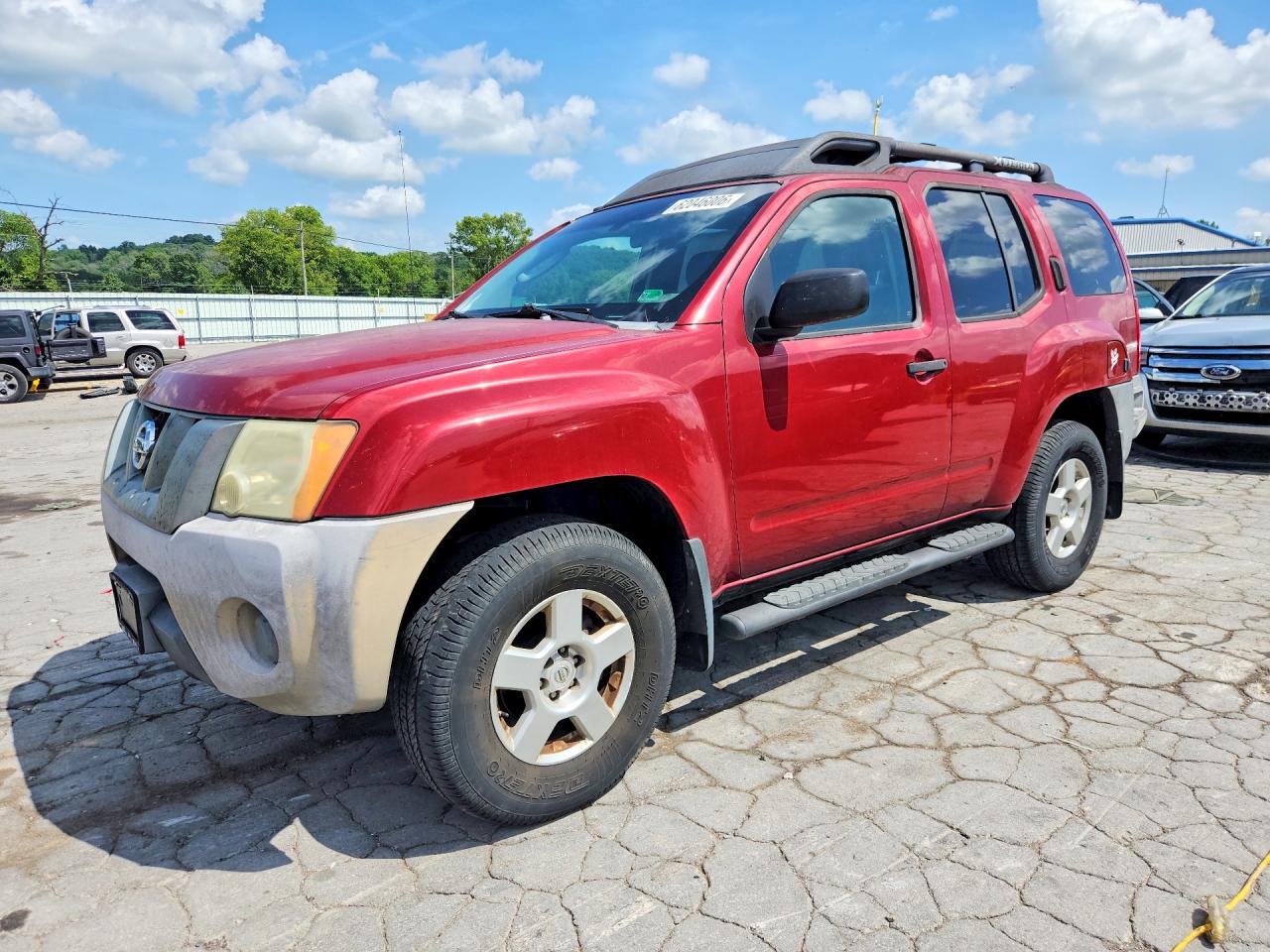 2008 Nissan Xterra X Maroon vin: 5N1AN08W48C522604
