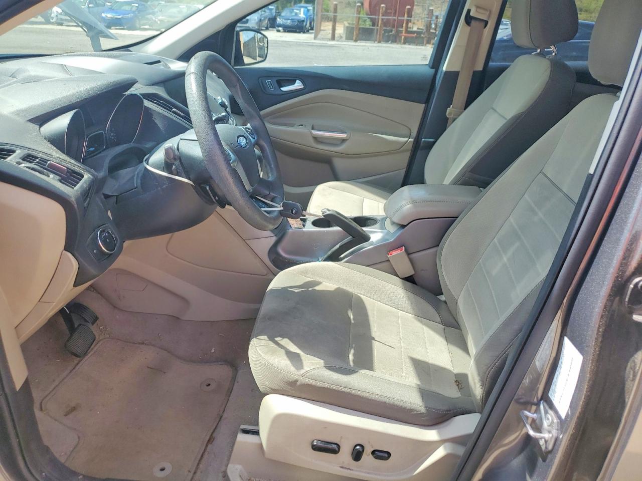 2014 Ford Escape Se Gray vin: 1FMCU9GX7EUC04802