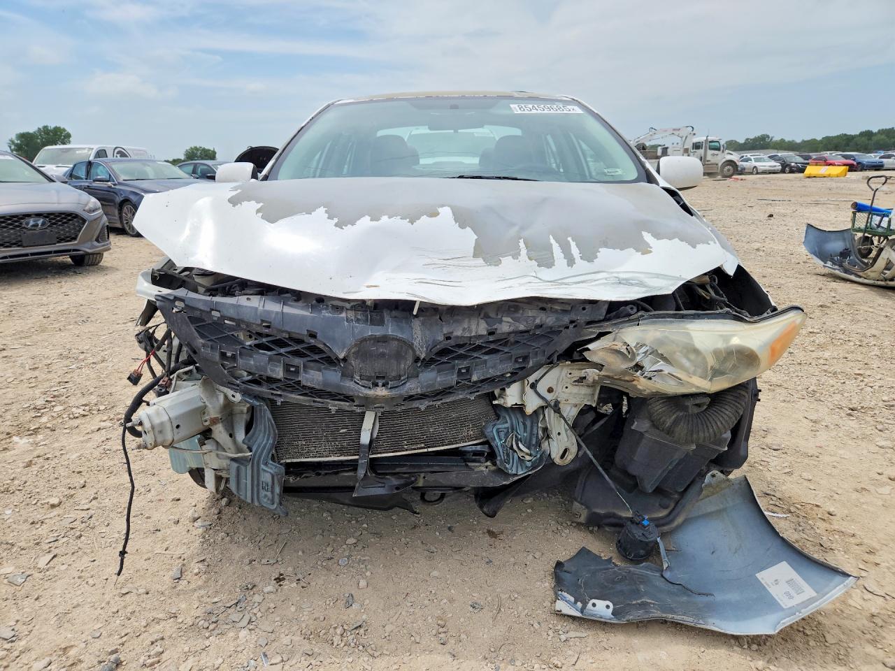 2012 Toyota Corolla Le White vin: 5YFBU4EE1CP006702
