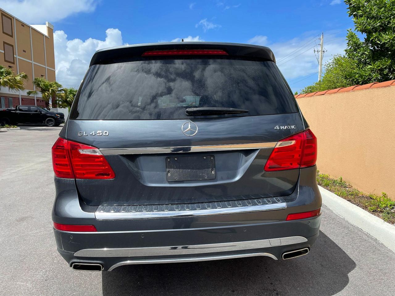 2015 Mercedes-benz Gl 450 4matic Gray vin: 4JGDF6EE5FA598124