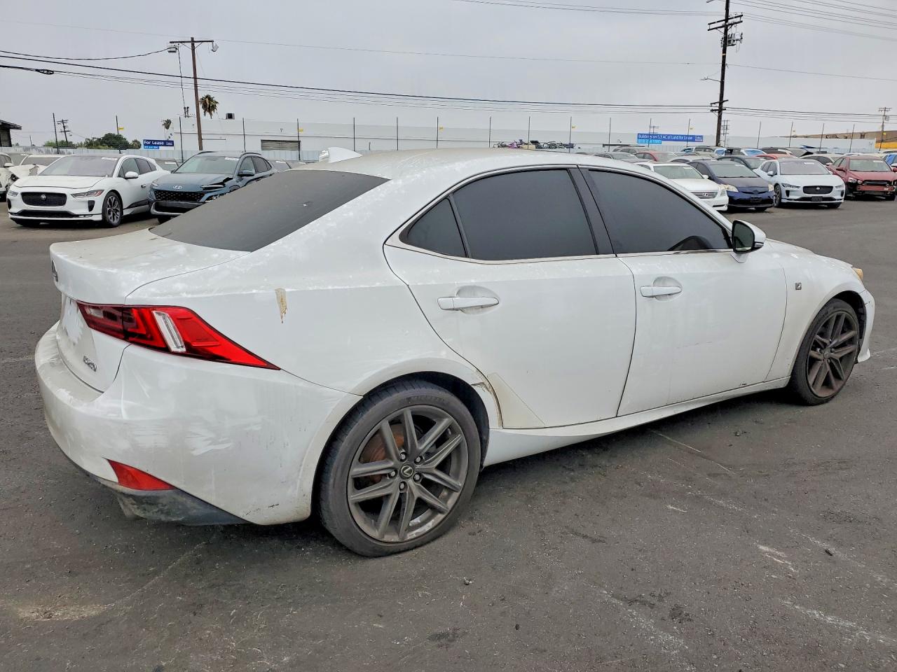 2014 Lexus Is 250 White vin: JTHBF1D22E5038508