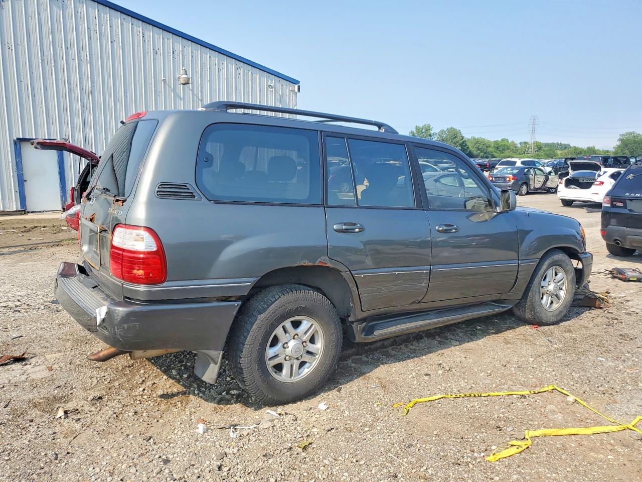 2000 Lexus Lx 470 Gray vin: JT6HT00W2Y0095808