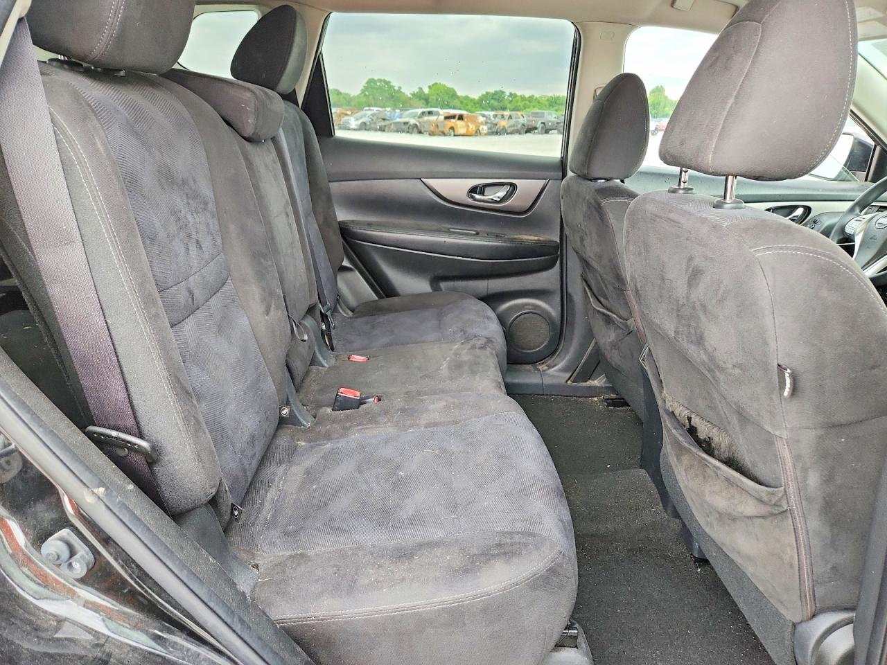 2015 Nissan Rogue Sv Black vin: KNMAT2MVXFP588096