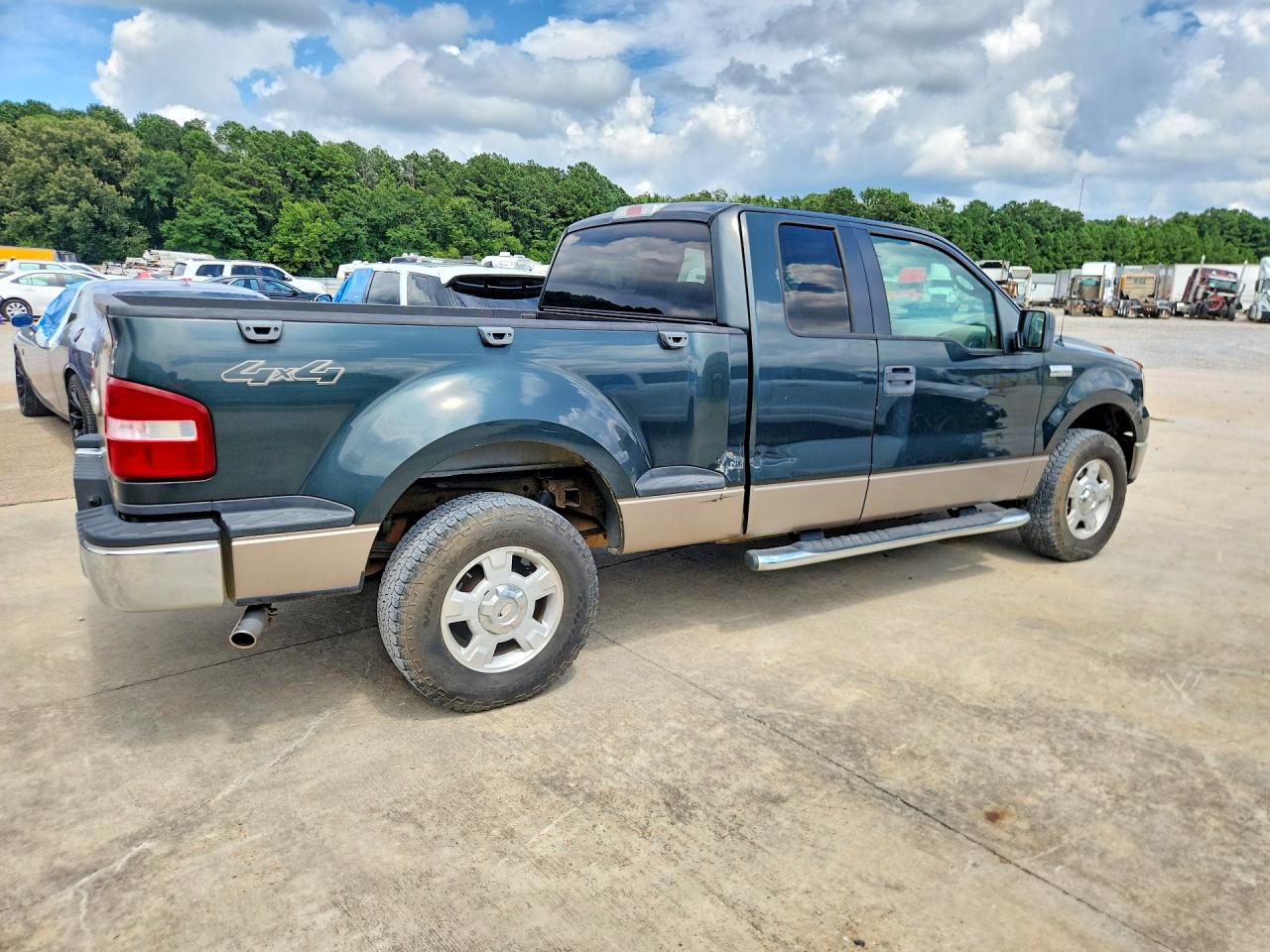 2006 Ford F150 Green vin: 1FTPX04586KC68999
