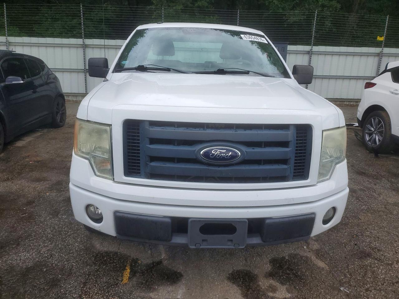2009 Ford F150 White vin: 1FTRF12W49KA97573