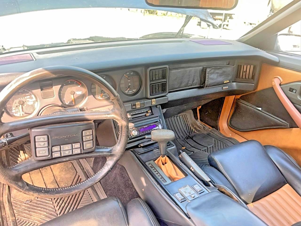 1988 Pontiac Firebird Trans Am Черный vin: 1G2FW218XJL246566