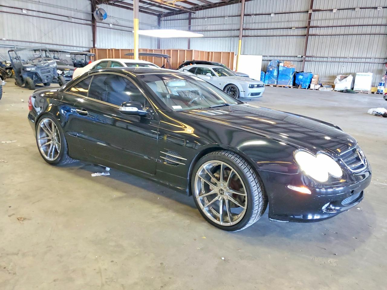 2003 Mercedes-benz Sl 500r Black vin: WDBSK75F83F018514