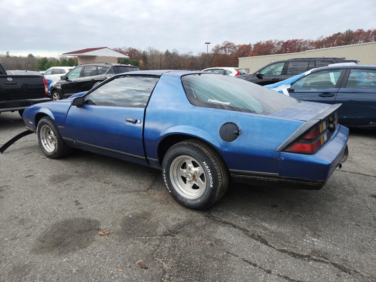 1985 Chevrolet Camaro Blue vin: 1G1FP87S4FN152329