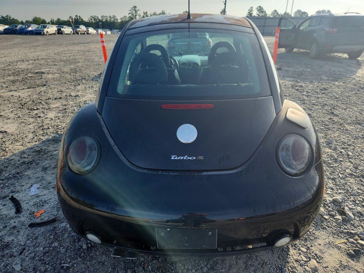 2002 Volkswagen New Beetle Turbo S Black vin: 3VWFE21C52M445542