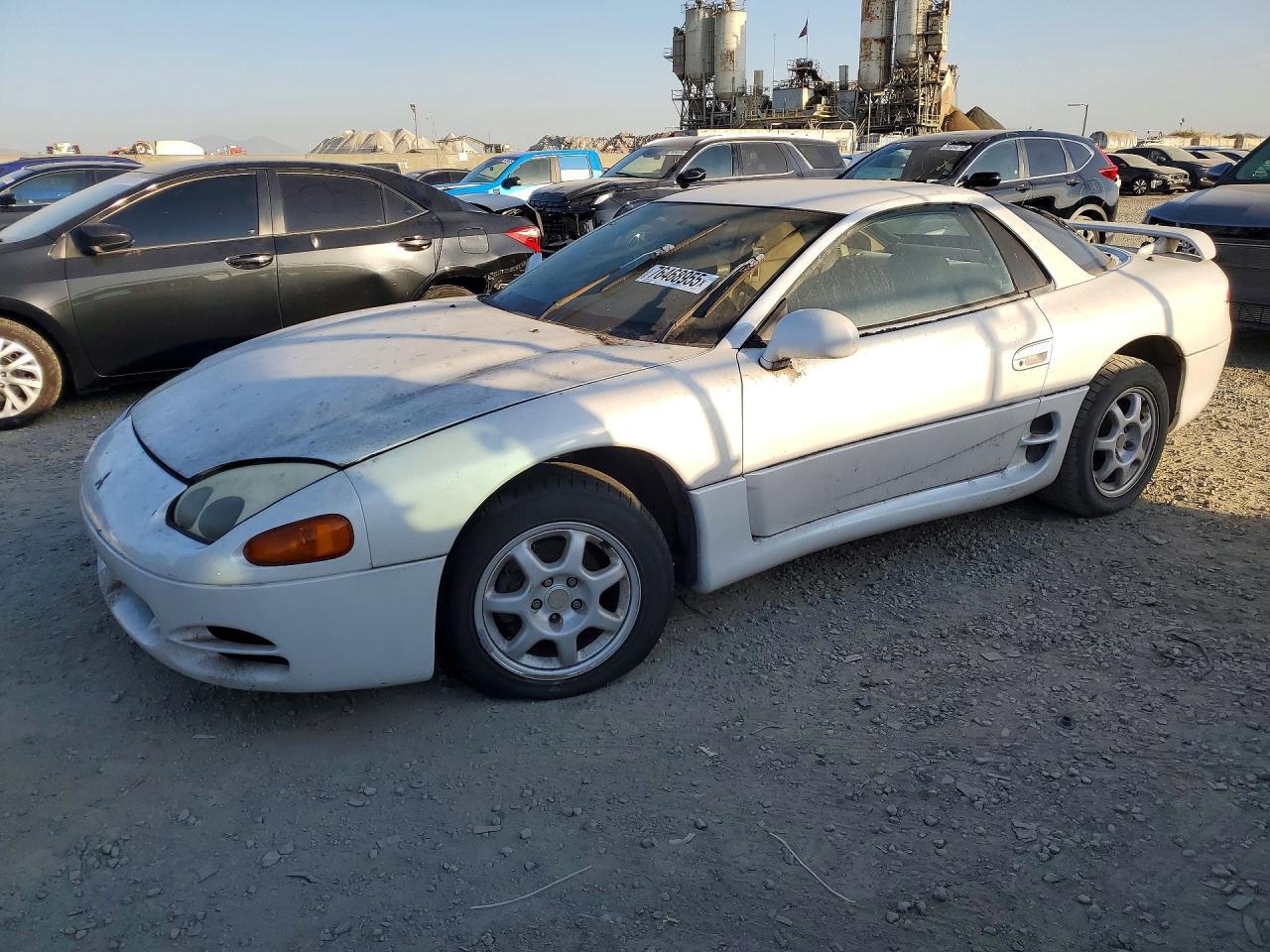1996 Mitsubishi 3000 Gt White vin: JA3AM84J7TY005324