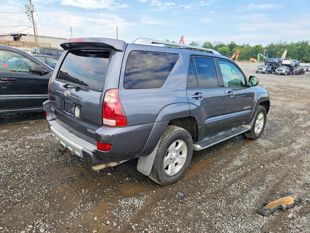 2004 Toyota 4runner Limited Gray vin: JTEBT17R640035802