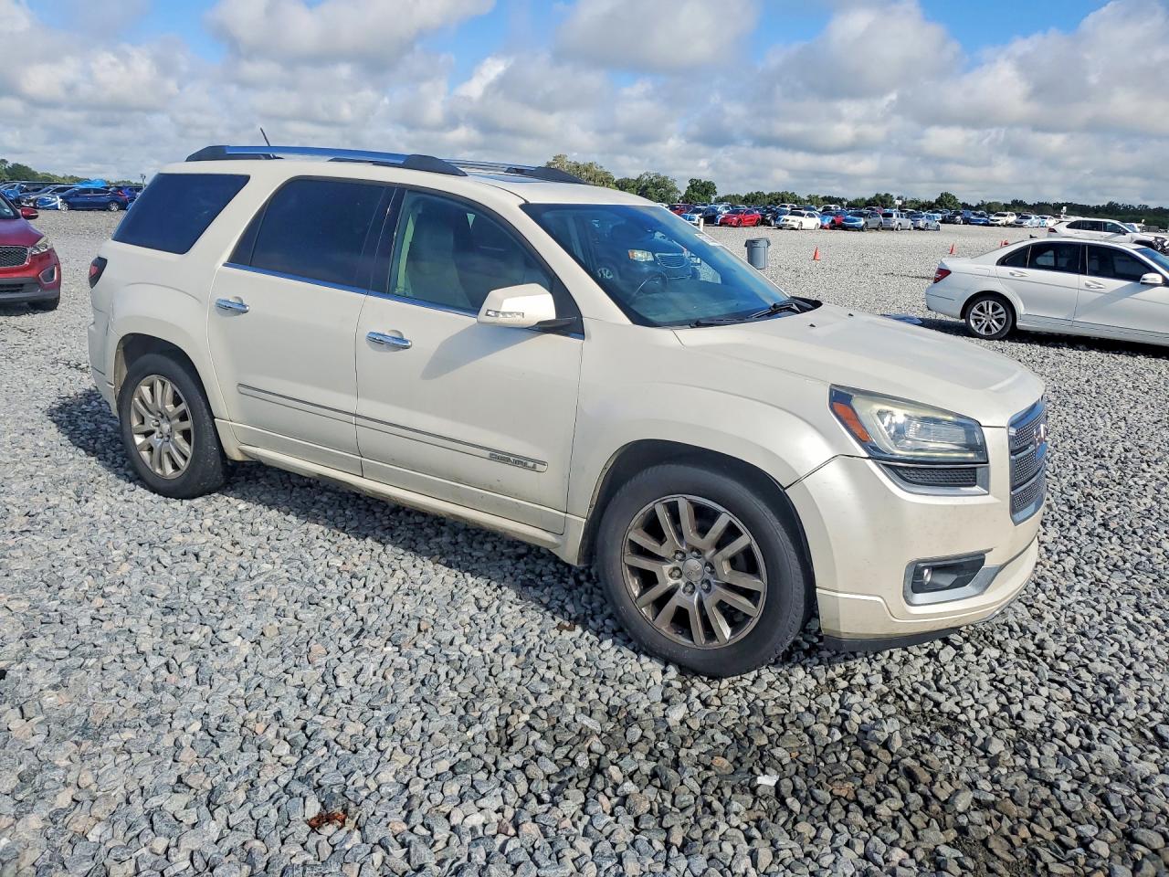 2014 Gmc Acadia Denali Белый vin: 1GKKVTKD7EJ176559