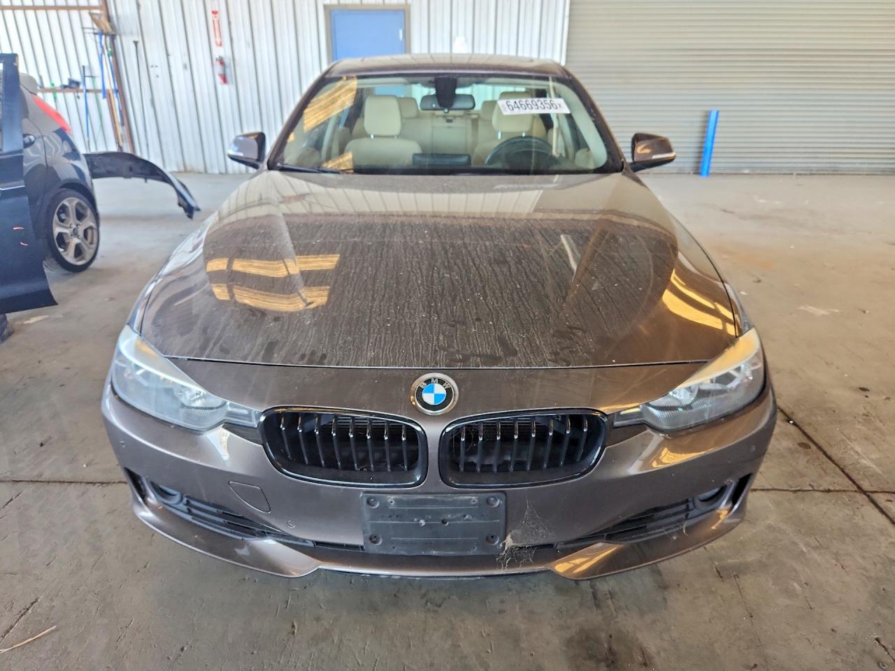 2013 Bmw 328 I Sulev Brown vin: WBA3C1C51DF439399