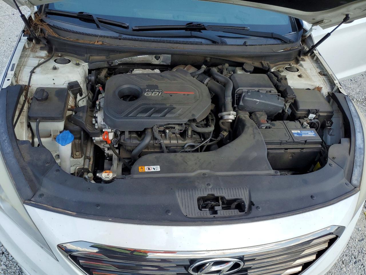 2015 Hyundai Sonata Limited 2.0t White vin: 5NPE34AB6FH163221