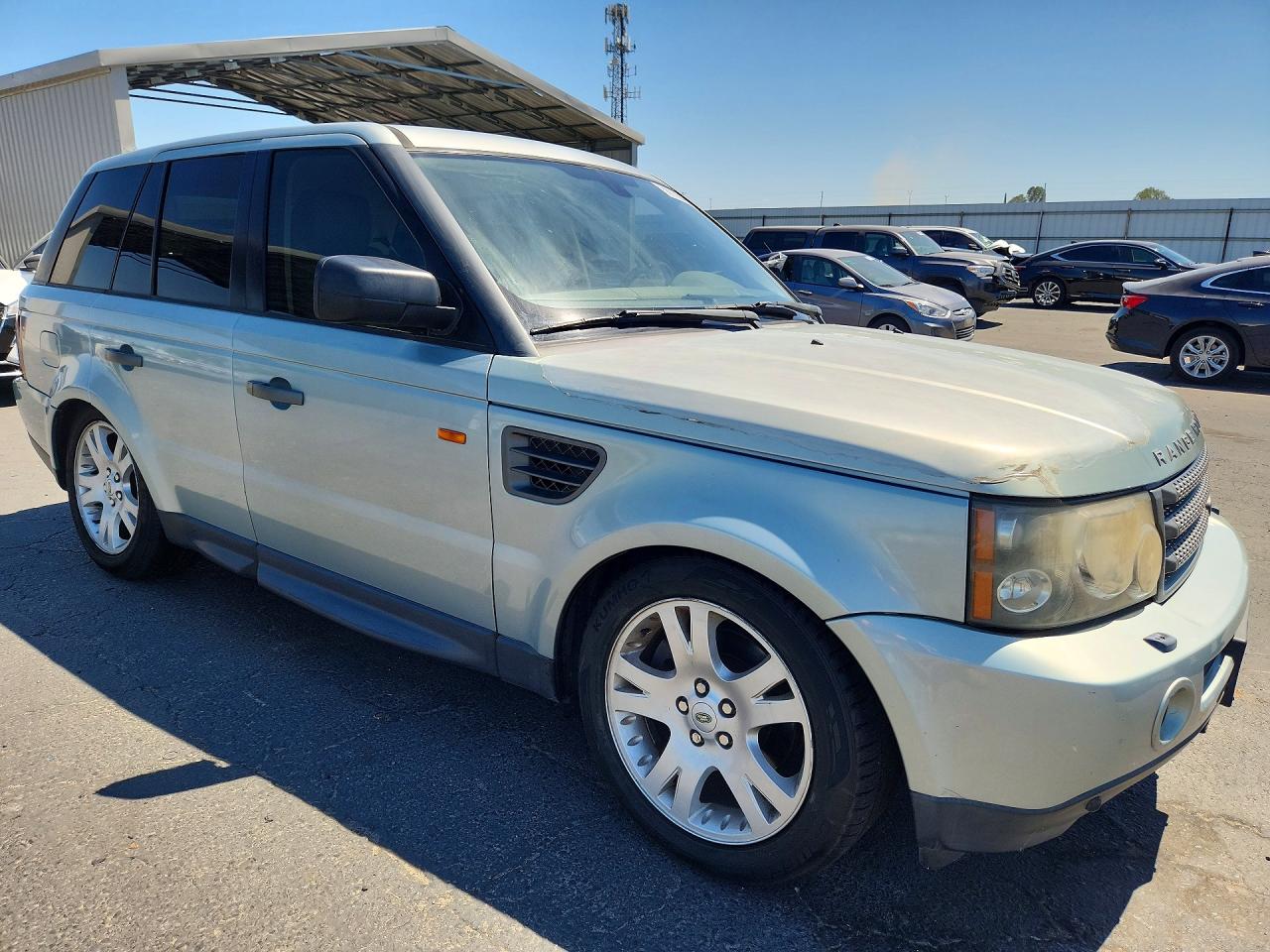 2006 Land Rover Range Rover Sport Hse Teal vin: SALSF25436A919047