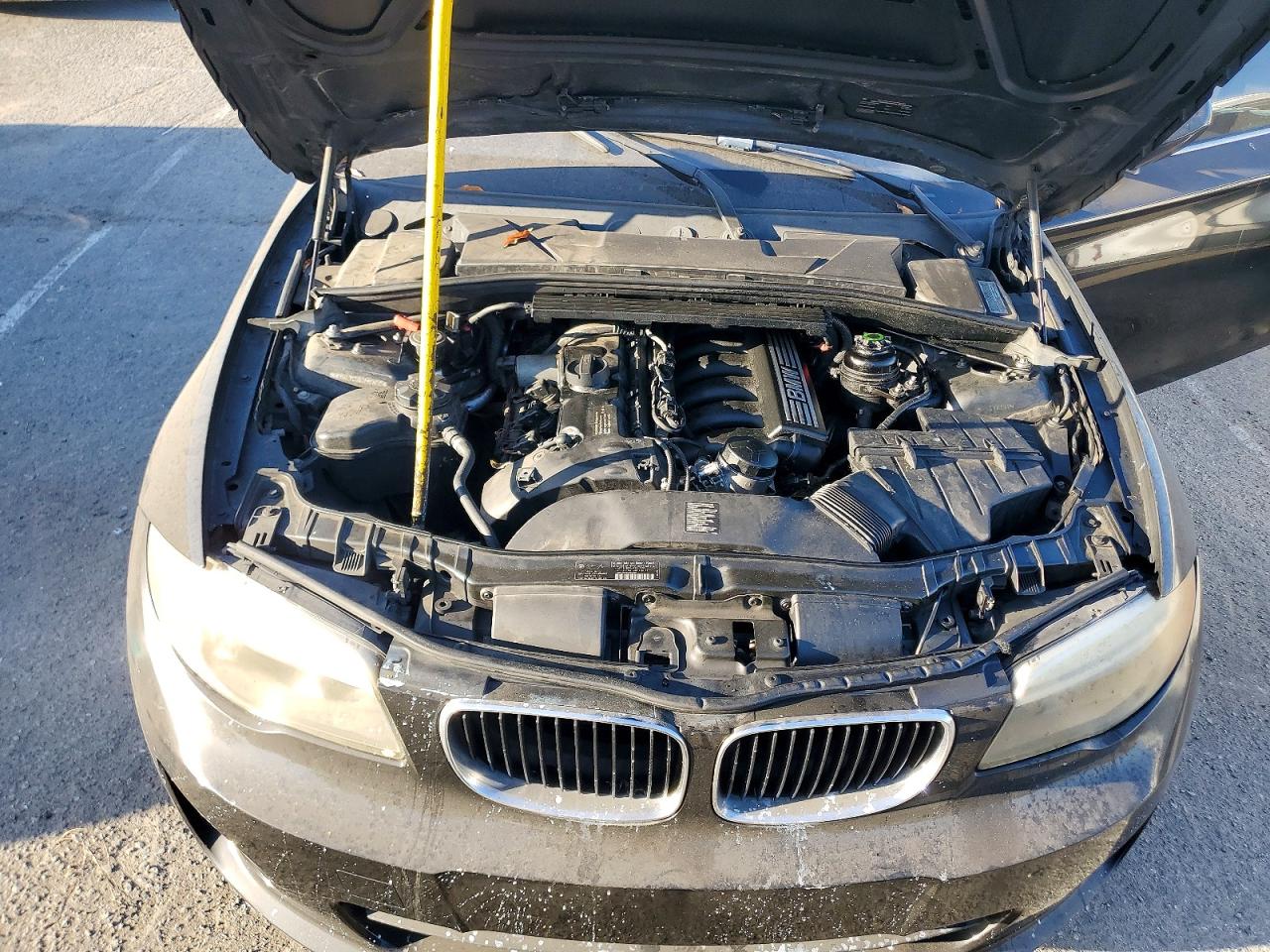 2012 Bmw 128 I Black vin: WBAUL7C59CVM81458