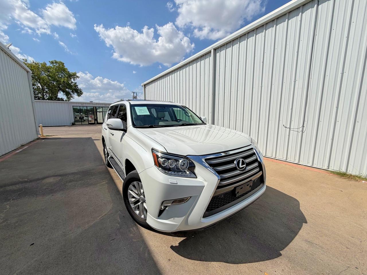 2014 Lexus Gx 460 White vin: JTJBM7FX2E5067216