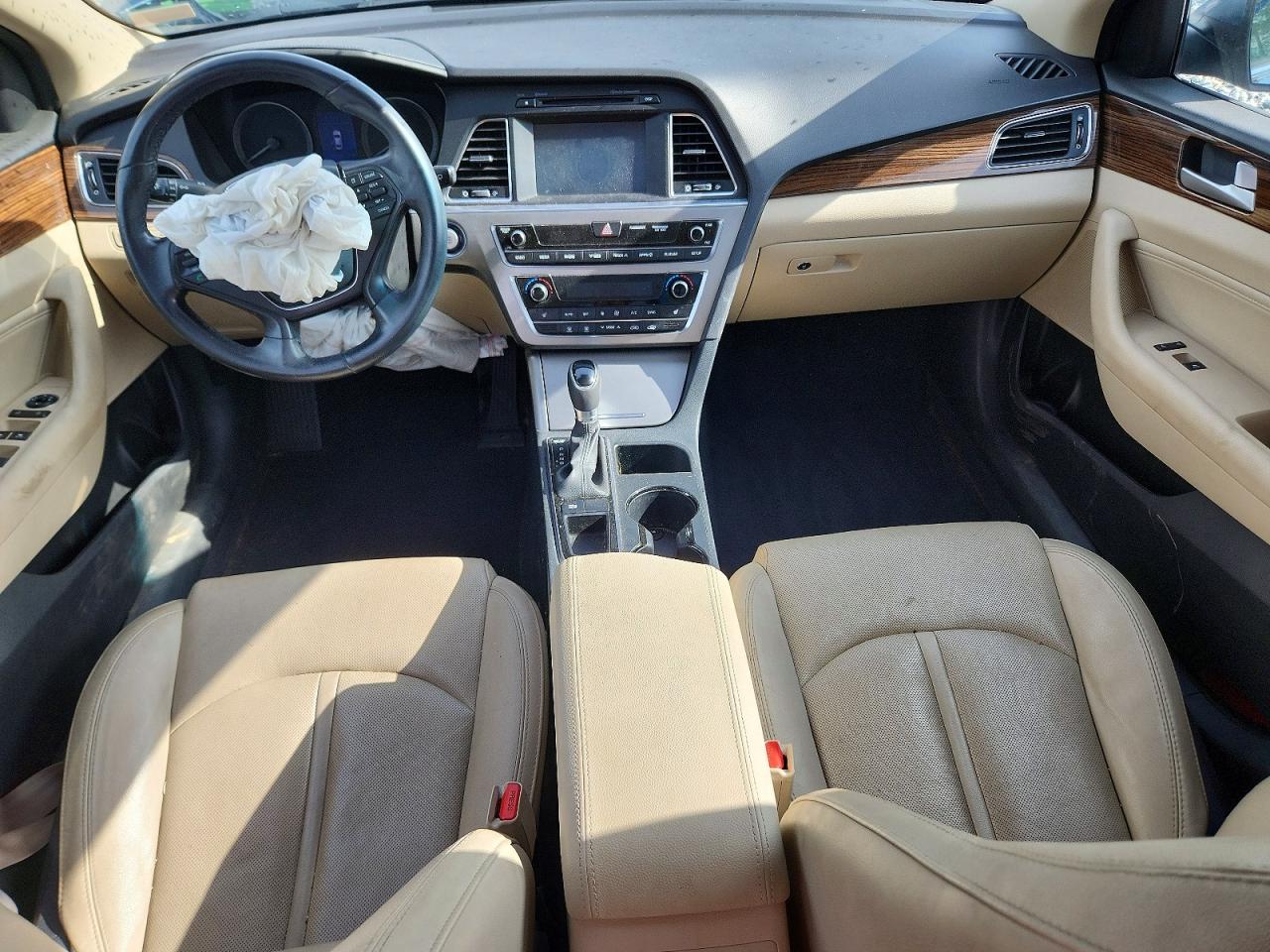 2017 Hyundai Sonata Limited Blue vin: 5NPE34AF4HH554082