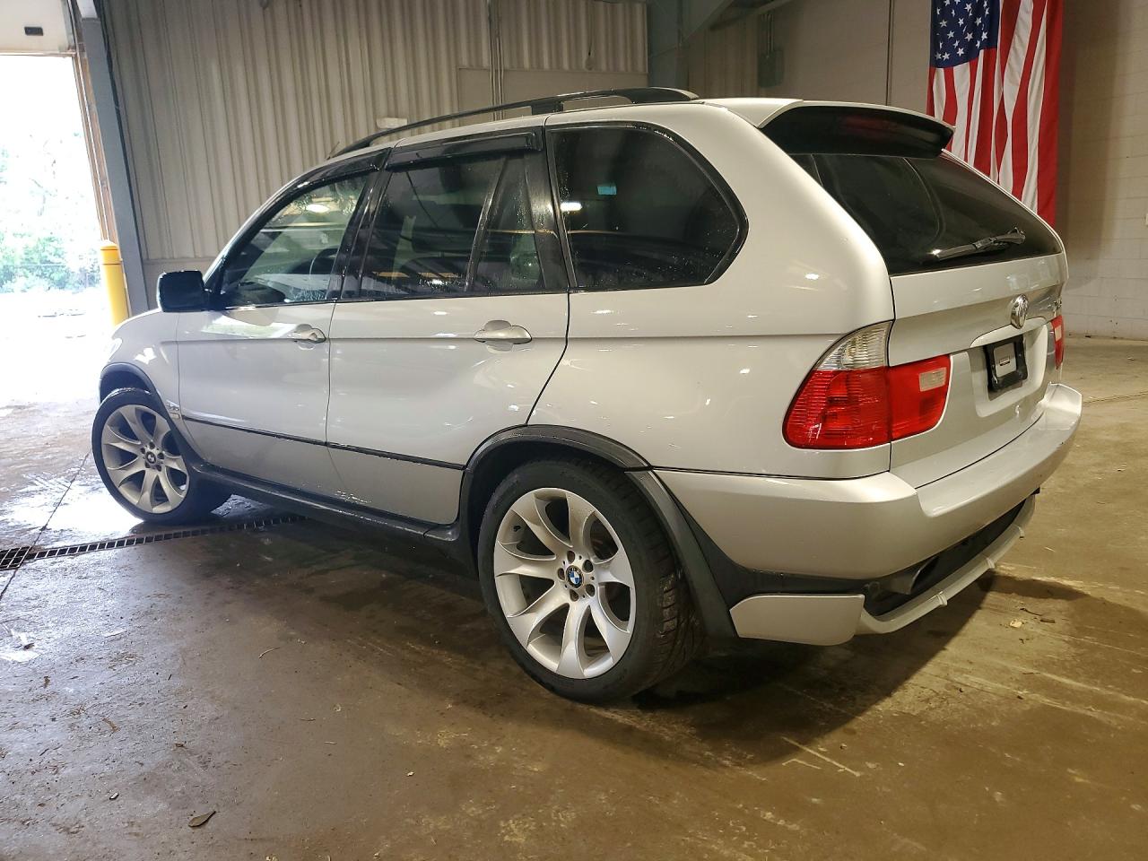 2006 Bmw X5 4.8is Silver vin: 5UXFA93506LE83792