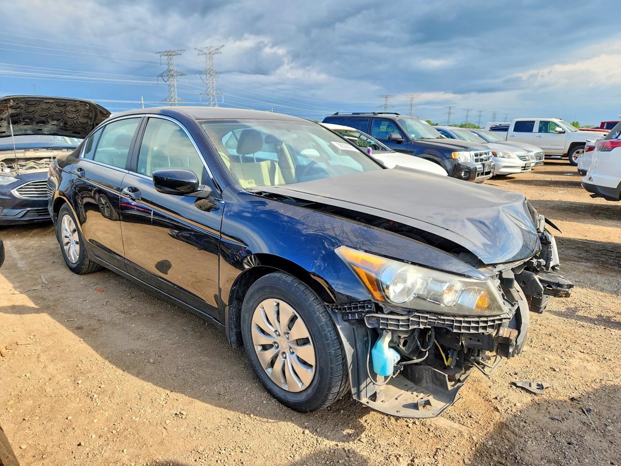 2012 Honda Accord Lx Black vin: 1HGCP2F33CA212431