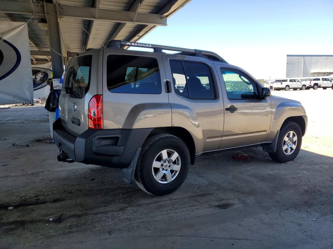 2007 Nissan Xterra X Brown vin: 5N1AN08W27C525399