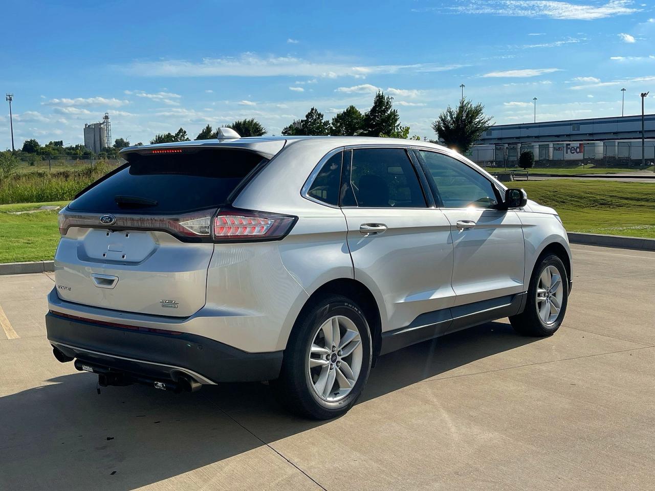 2015 Ford Edge Sel Silver vin: 2FMTK3J96FBB33788