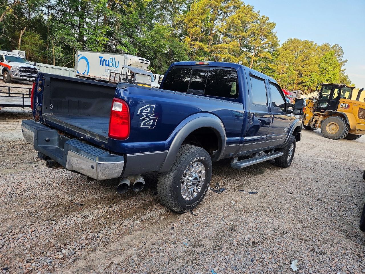 2011 Ford F350 Super Duty Blue vin: 1FT8W3BT8BEA21985