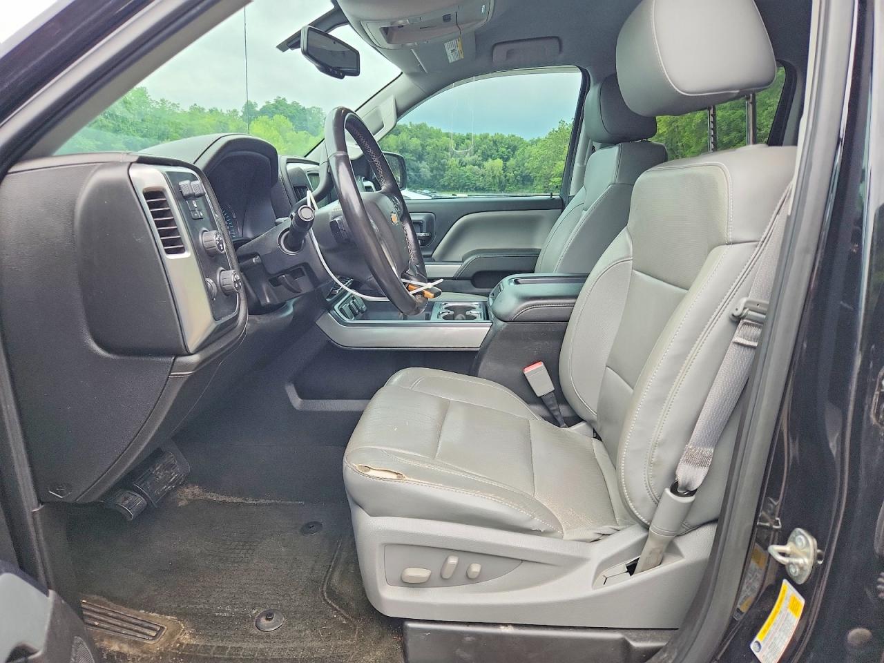2015 Chevrolet Silverado K1500 Ltz Black vin: 1GCVKSEC5FZ277651